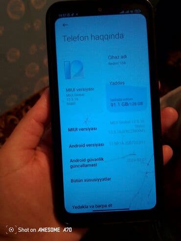 Məhsul: Rəsmi 10A yaddaş 128 gb birdene şüşə ekranında çat var başqa lalafo.az -da Məhsul: Rəsmi 10A yaddaş 128 gb birdene şüşə ekranında çat var başqa