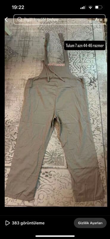 Böyük bədən tulum
Böyük bədən şalvar lalafo.az -da Böyük bədən tulum
Böyük bədən şalvar