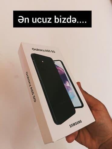Sürətli, güclü və ucuz 💪 Samsung A55 — 8/256 yaddaş! Endirim mövsümü lalafo.az -da Sürətli, güclü və ucuz 💪 Samsung A55 — 8/256 yaddaş! Endirim mövsümü