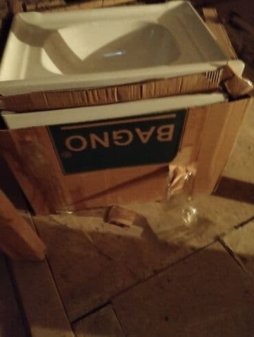 Cмесители для душа: BAGNO keramika əl‑üz yuyanın üstü üçün lavabo - Brend: BAGNO (qutuda at lalafo.az — 2 Cмесители для душа: BAGNO keramika əl‑üz yuyanın üstü üçün lavabo - Brend: BAGNO (qutuda — 2