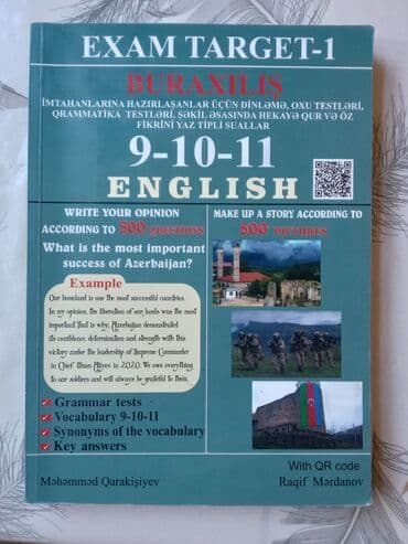 EXAM TARGET-1 – “Buraxılış” İngilis dili hazırlıq vəsaiti 9–10–11-ci lalafo.az -da EXAM TARGET-1 – “Buraxılış” İngilis dili hazırlıq vəsaiti 9–10–11-ci
