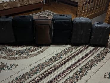 Шлемы: Səyahət çamadanları dəsti - Müxtəlif ölçü və modellərdə 6 ədəd at lalafo.az — 2 Шлемы: Səyahət çamadanları dəsti - Müxtəlif ölçü və modellərdə 6 ədəd — 2