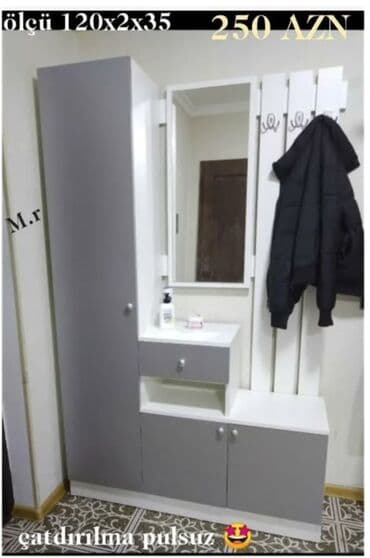 Açılan, Düz dolab, Dəhliz dolabı lalafo.az -da Açılan, Düz dolab, Dəhliz dolabı