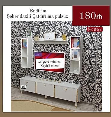 *TV stend 180Azn 💥* ✔️Rəng seçimi var ✔️ *Şəhər daxili Çatdırılma və at lalafo.az *TV stend 180Azn 💥* ✔️Rəng seçimi var ✔️ *Şəhər daxili Çatdırılma və