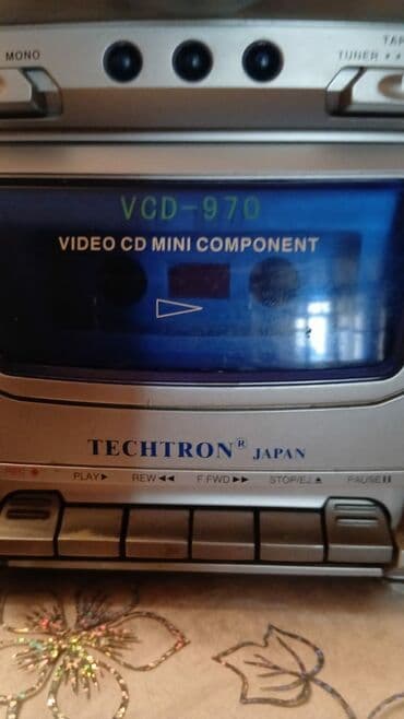 Techtron Japan VCD-970 – Video CD Mini Komponent sistem lalafo.az -da Techtron Japan VCD-970 – Video CD Mini Komponent sistem