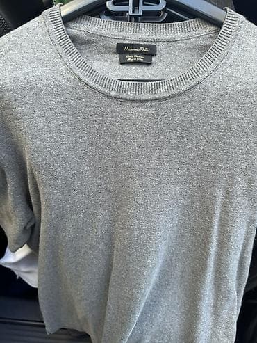 Sviter, Massimo Dutti, L, rəng - Boz lalafo.az -da Sviter, Massimo Dutti, L, rəng - Boz