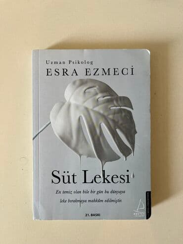 Müəllif: Esra Ezmeci
Kitabın adı: Süt Lekesi
Kitabın vəziyyəti: Yaxşı lalafo.az -da Müəllif: Esra Ezmeci
Kitabın adı: Süt Lekesi
Kitabın vəziyyəti: Yaxşı