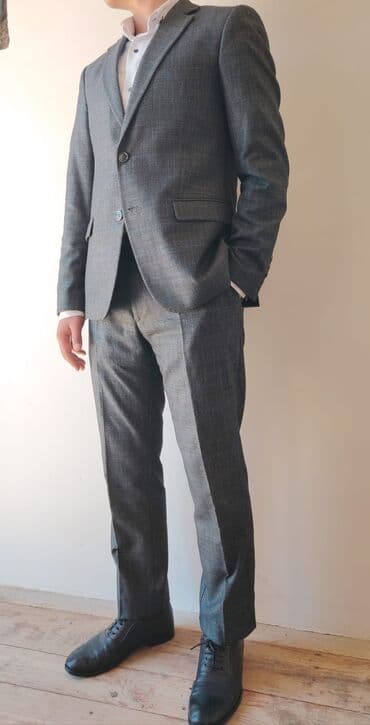 Kostyum, Demisezon, 4XL, rəng - Boz lalafo.az -da Kostyum, Demisezon, 4XL, rəng - Boz