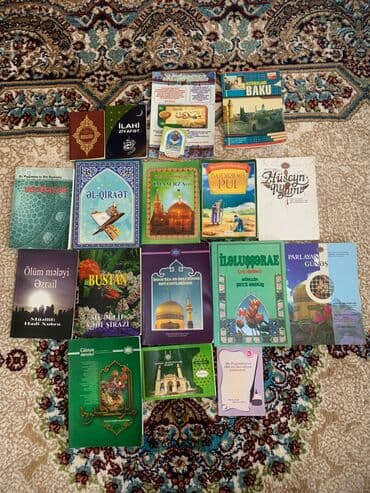 Dini-mövzulu kitablar və broşürlər dəsti Məzmun: - Qurani-Kərim lalafo.az -da Dini-mövzulu kitablar və broşürlər dəsti Məzmun: - Qurani-Kərim