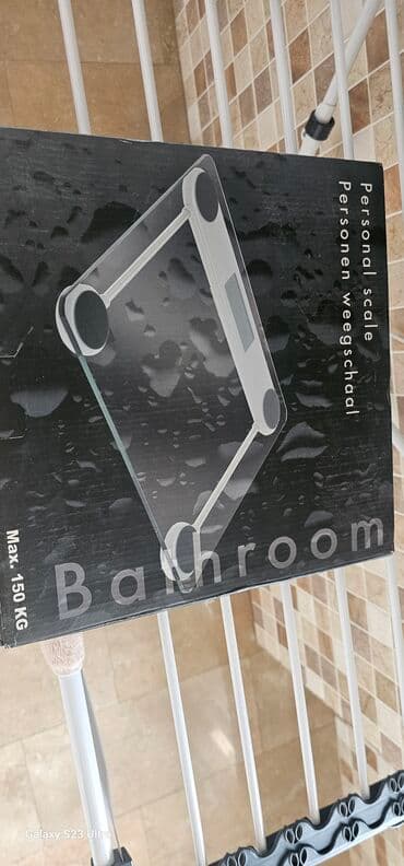 Şəxsi vanna otağı tərəzisi, maksimum 150 kq çəki tutumu ilə. Bu tərəzi lalafo.az -da Şəxsi vanna otağı tərəzisi, maksimum 150 kq çəki tutumu ilə. Bu tərəzi