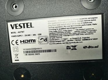 Televizor Vestel LED ekran 43" lalafo.az -da Televizor Vestel LED ekran 43"