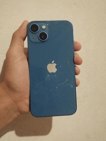 IPhone 13, 128 GB, Mavi, Qırıq lalafo.az -da IPhone 13, 128 GB, Mavi, Qırıq