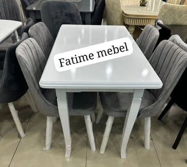 Mətbəx üçün, Yeni, Açılmayan, Dördbucaq masa, 4 stul lalafo.az -da Mətbəx üçün, Yeni, Açılmayan, Dördbucaq masa, 4 stul