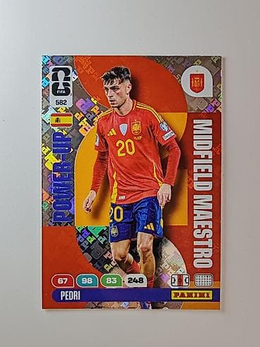 Panini Adrenalyn XL FIFA World Cup 2026 Pedri – Midfield Maestro #582 at lalafo.az Panini Adrenalyn XL FIFA World Cup 2026 Pedri – Midfield Maestro #582