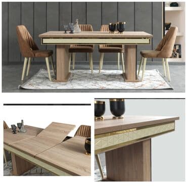 Hazır elde masa desti endirimdedi 6 stul açılan masa 650 m lalafo.az -da Hazır elde masa desti endirimdedi 6 stul açılan masa 650 m