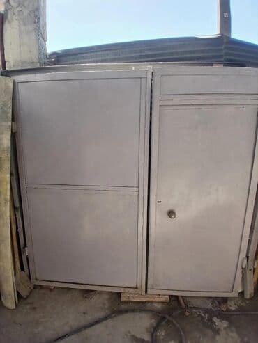 Qaraj darvazaları: Metal darvaza və piyada qapısı dəsti - Material: polad, tam metal lalafo.az -da — 1 Qaraj darvazaları: Metal darvaza və piyada qapısı dəsti - Material: polad, tam metal — 1