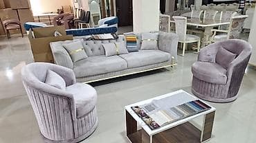 Yeni, Divan, 2 kreslo, Bazalı, Açılmayan lalafo.az -da Yeni, Divan, 2 kreslo, Bazalı, Açılmayan