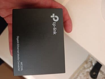 TP-Link MC220L Gigabit Ethernet Media Converter - Model: MC220L - lalafo.az -da TP-Link MC220L Gigabit Ethernet Media Converter - Model: MC220L -