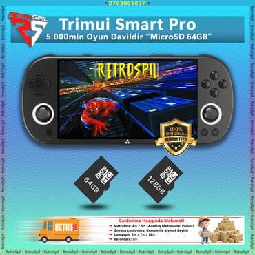 Əl Oyun Konsolları "Sega, Nintendo, PSP, PS1" • SF3000 Game Console lalafo.az -da Əl Oyun Konsolları "Sega, Nintendo, PSP, PS1" • SF3000 Game Console