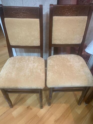 Qonaq otağı üçün, İşlənmiş, rəng - Bej Stul lalafo.az -da Qonaq otağı üçün, İşlənmiş, rəng - Bej Stul