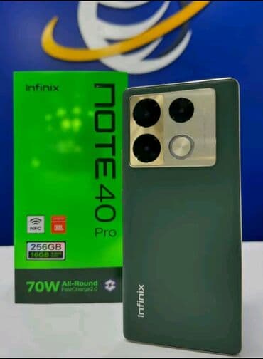 Infinix Note 40 Pro, 256 GB, rəng - Yaşıl, Simsiz şarj lalafo.az -da Infinix Note 40 Pro, 256 GB, rəng - Yaşıl, Simsiz şarj