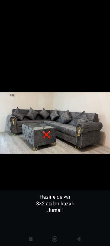 Künc divan, Qonaq otağı üçün, Açılan lalafo.az -da Künc divan, Qonaq otağı üçün, Açılan