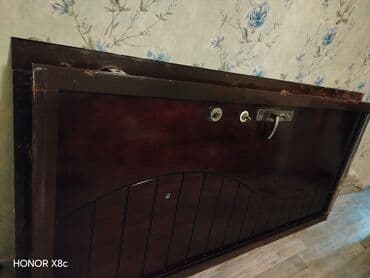 Metall qapı və qutu komplekti - Material: polad gövdə, tünd qəhvəyi lalafo.az -da Metall qapı və qutu komplekti - Material: polad gövdə, tünd qəhvəyi