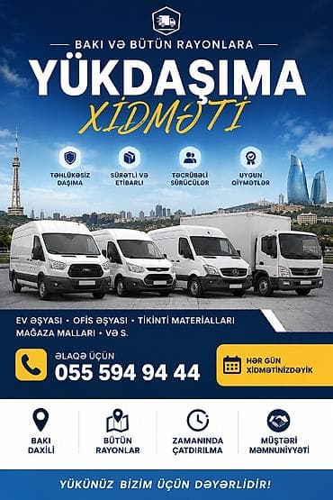 YÜK DAŞIMAQ PROBLEMİNİZ VAR? Biz həll edək! ✔ Bakı və bütün lalafo.az -da YÜK DAŞIMAQ PROBLEMİNİZ VAR? Biz həll edək! ✔ Bakı və bütün