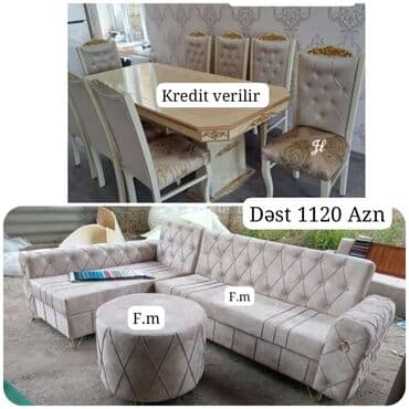 Yeni, Masa və oturacaqlar, Divan, Kredit var lalafo.az -da Yeni, Masa və oturacaqlar, Divan, Kredit var