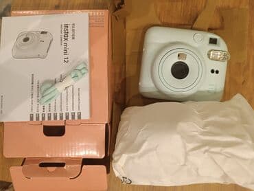 Fujifilm Instax mini 12 instant kamera – rəng: açıq mint (şaftalı lalafo.az -da Fujifilm Instax mini 12 instant kamera – rəng: açıq mint (şaftalı