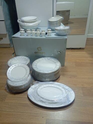 Nahar dəsti, rəng - Ağ, Farfor, 12 nəfərlik, Türkiyə lalafo.az -da Nahar dəsti, rəng - Ağ, Farfor, 12 nəfərlik, Türkiyə