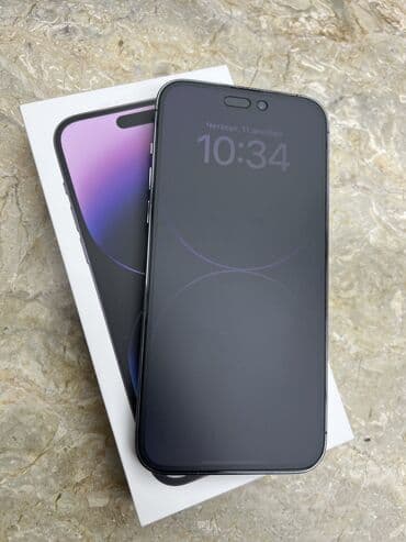 IPhone 14 Pro Max, 256 GB, Deep Purple, Simsiz şarj, Face ID, Sənədlərlə lalafo.az -da IPhone 14 Pro Max, 256 GB, Deep Purple, Simsiz şarj, Face ID, Sənədlərlə
