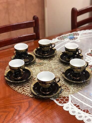 Qəhvə dəsti, Keramika, 6 nəfərlik, Yaponiya lalafo.az -da Qəhvə dəsti, Keramika, 6 nəfərlik, Yaponiya