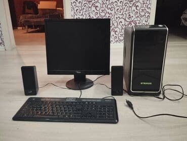 Skanerlər: Masaüstü kompüter komplekti Tərkib: - Sistem bloku – Striker korpus - lalafo.az -da — 1 Skanerlər: Masaüstü kompüter komplekti Tərkib: - Sistem bloku – Striker korpus - — 1