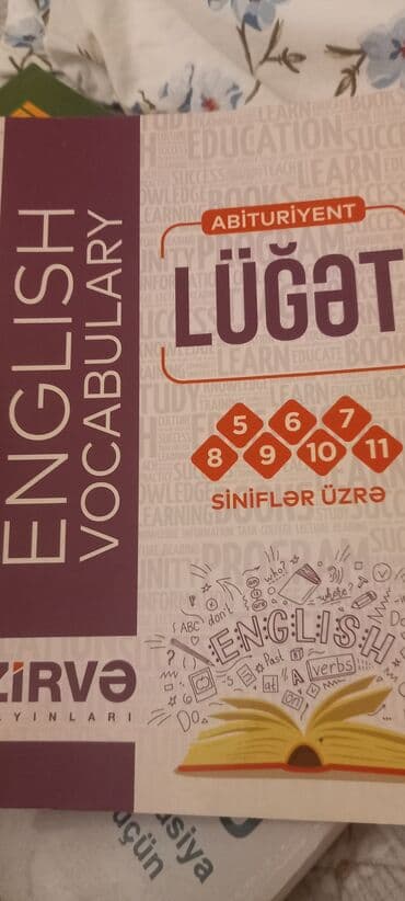 Məhsul: “Abituriyent İngilis Dili Lüğət” kitabı Təsvir: - 5–11-ci lalafo.az -da Məhsul: “Abituriyent İngilis Dili Lüğət” kitabı Təsvir: - 5–11-ci