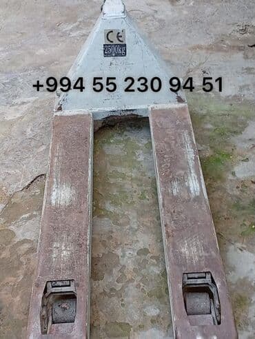 Palet daşıma arabası (rokla) - Yükdaşıma gücü: 2500 kq (CE nişanlı) - lalafo.az -da Palet daşıma arabası (rokla) - Yükdaşıma gücü: 2500 kq (CE nişanlı) -