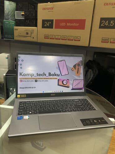 İşlənmiş Acer Aspire, 15.6 ", Intel Core i5, 512 GB lalafo.az -da İşlənmiş Acer Aspire, 15.6 ", Intel Core i5, 512 GB