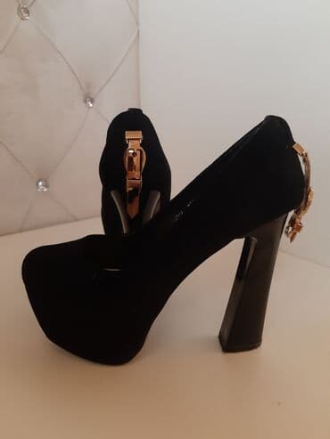 Tuflilər, Ölçü: 37, rəng - Qara, İşlənmiş lalafo.az -da Tuflilər, Ölçü: 37, rəng - Qara, İşlənmiş