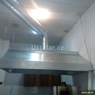 havalandırma ustası: Sənaye tipli mətbəx üçün havalandırma sistemi və tüstü çıxaran başlıq lalafo.az -da — 1 havalandırma ustası: Sənaye tipli mətbəx üçün havalandırma sistemi və tüstü çıxaran başlıq — 1