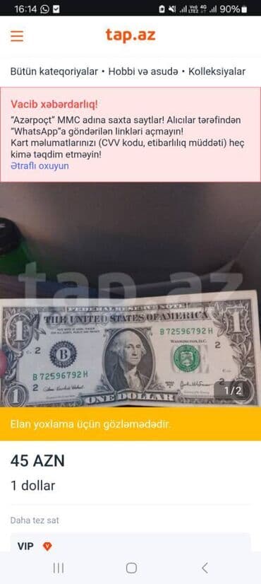 2 Dollar, 2003 il, Vəziyyəti: Yaxşı lalafo.az -da 2 Dollar, 2003 il, Vəziyyəti: Yaxşı