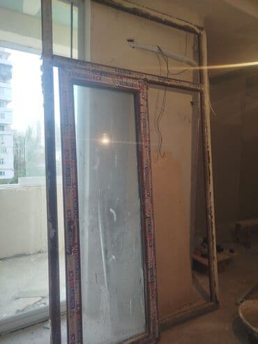 PVC sürgülü balkon qapısı və pəncərə dəsti hundurluyu 2.77 eni 1.57 lalafo.az -da PVC sürgülü balkon qapısı və pəncərə dəsti hundurluyu 2.77 eni 1.57