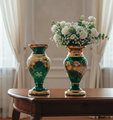 Vaza dəsti, Bogem şüşəsi lalafo.az -da Vaza dəsti, Bogem şüşəsi