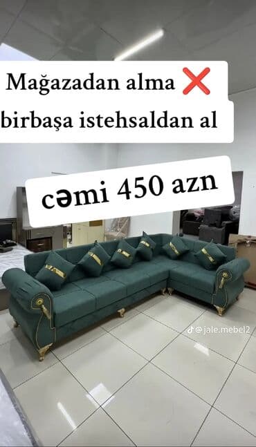 Künc divan, Yeni, Açılmayan, Bazasız, Parça, Şəhərdaxili pulsuz çatdırılma lalafo.az -da Künc divan, Yeni, Açılmayan, Bazasız, Parça, Şəhərdaxili pulsuz çatdırılma