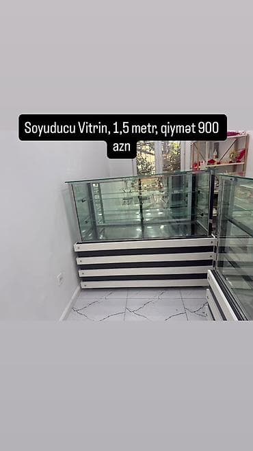 Soyuducu vitrin – 1,5 metr. - Şüşə ön və yan panellər, məhsulların lalafo.az -da Soyuducu vitrin – 1,5 metr. - Şüşə ön və yan panellər, məhsulların
