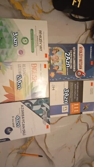 Dərs və hazırlıq vəsaitləri paketi - Riyaziyyat 9 – Aydın məzmunlu lalafo.az -da Dərs və hazırlıq vəsaitləri paketi - Riyaziyyat 9 – Aydın məzmunlu