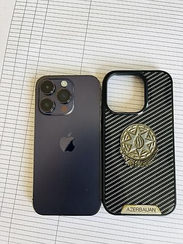 IPhone 14 Pro, 128 GB, Deep Purple, Face ID lalafo.az -da IPhone 14 Pro, 128 GB, Deep Purple, Face ID