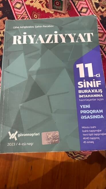 Riyaziyyat 11-ci sinif, 2023 il lalafo.az -da Riyaziyyat 11-ci sinif, 2023 il