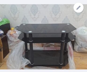 Düz TV altlığı, Polkalı, Şüşəli lalafo.az -da Düz TV altlığı, Polkalı, Şüşəli