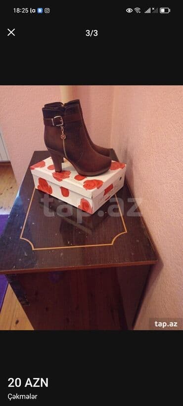 Ölçü: 40, rəng - Qəhvəyi, Yeni lalafo.az -da Ölçü: 40, rəng - Qəhvəyi, Yeni