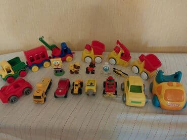 Uşaq oyuncaqları dəsti - Müxtəlif ölçü və formalarda plastik oyuncaq lalafo.az -da Uşaq oyuncaqları dəsti - Müxtəlif ölçü və formalarda plastik oyuncaq